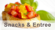 Snacks and Entr�e